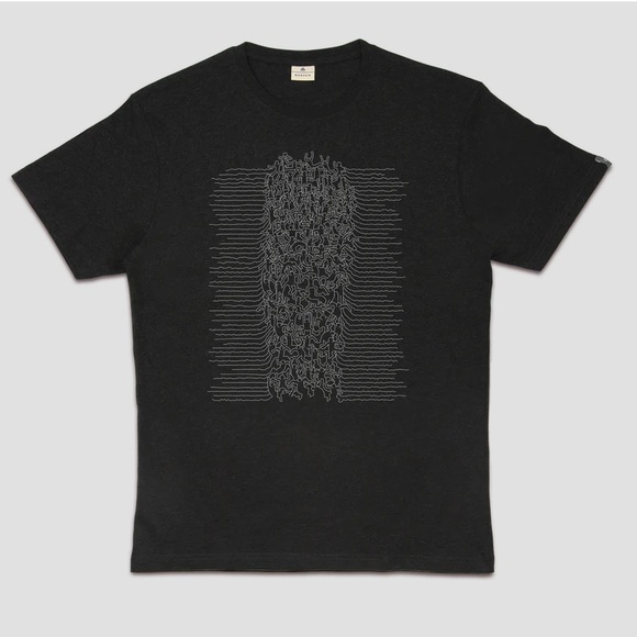 Typographia Charcoal Grey En-Joy T-Shirt - Picture 11 of 11